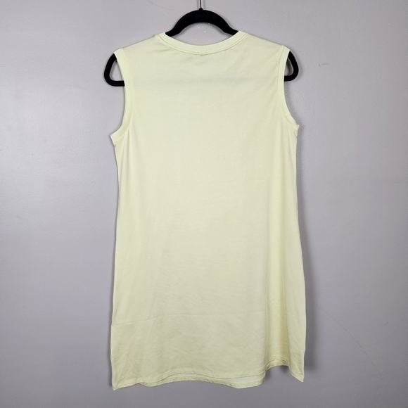 & other stories stretchy yellow mini dress, size 6, nwt - Picture 5 of 6